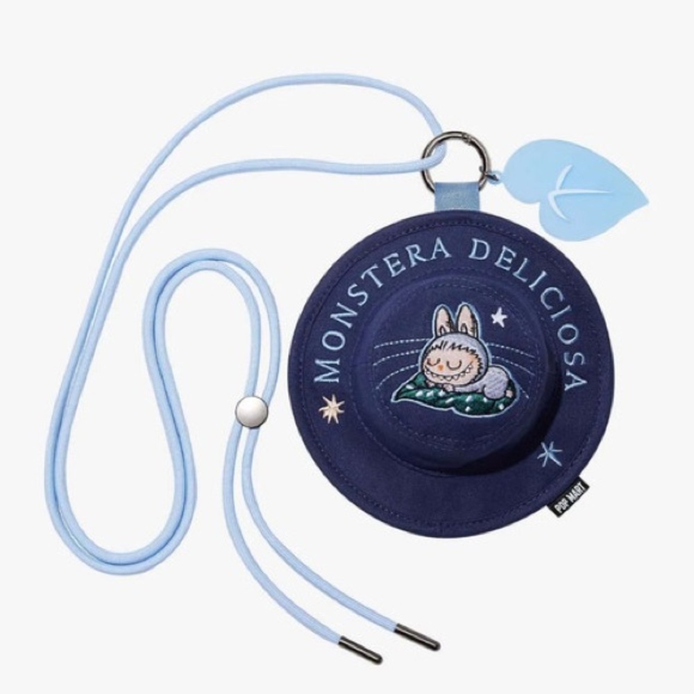 Pop Mart The Monster Fall In Wild Series Bucket Hat Mini - Monstera Deliciosa